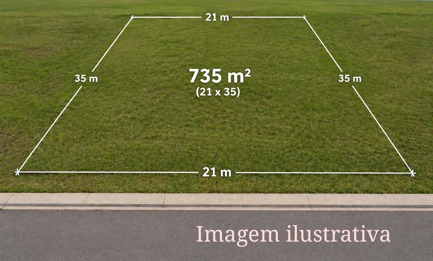 Terreno em centro  — Lote 735 m² à venda 